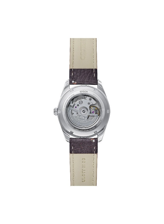 أورينت ساعة ORIENT المعاصرة ستريتو تاريخ RA-AC0R03Y - جلد للذكور ميكانيكية 3 عقارب - Image 2