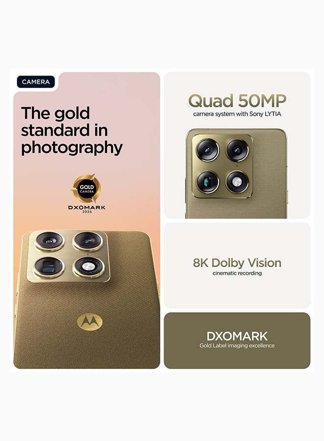 Motorola Signature Dual SIM  5G Martini Olive 16GB RAM 512GB with Pre order Free Gifts - Middle East Version - Image 3