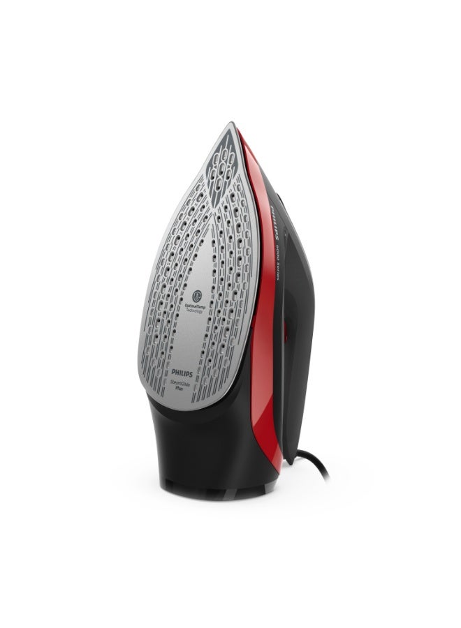 Philips 6000 Series Steam Iron High end irons 300 ml 2800 W DST6130/46 Black/Red - Image 3