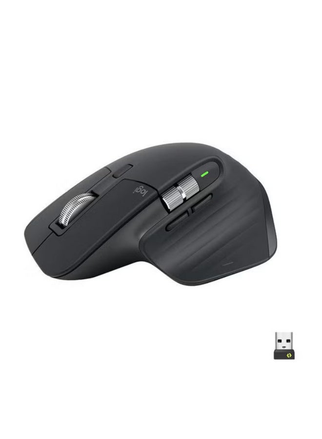 Logitech MX Ergo S Wireless Ergonomic Trackball Mouse USB-C Charging - Graphite - Image 1