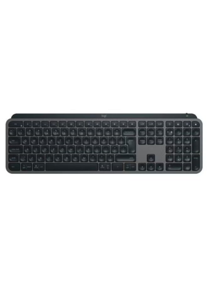 Logitech MX Keys S Wireless Bluetooth Keyboard with Smart Backlight – Black Black - Image 1