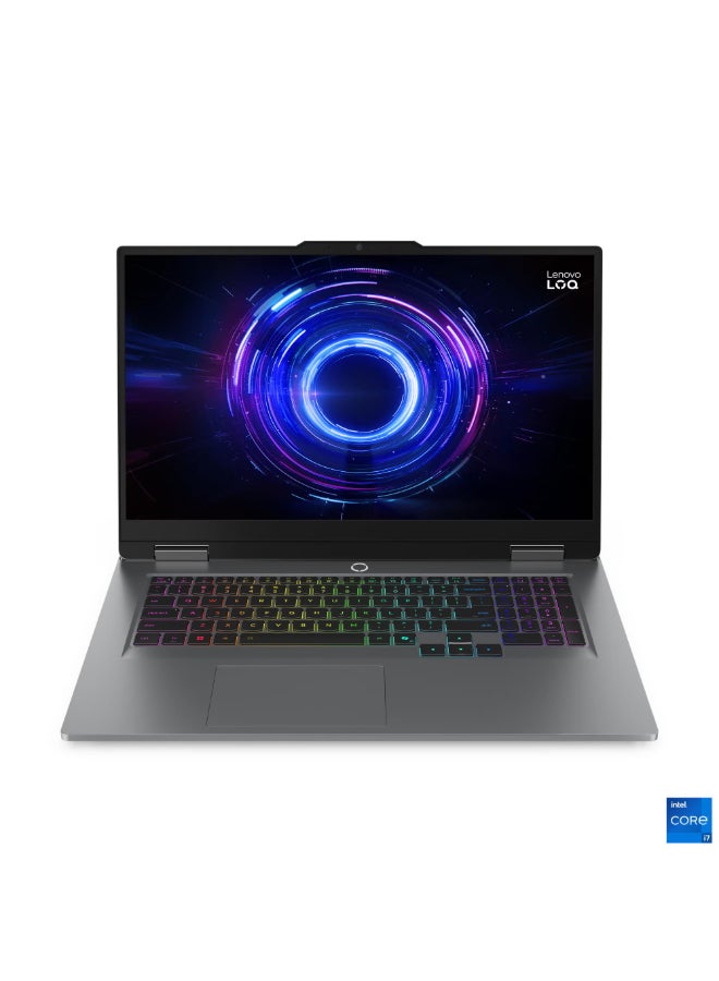 لينوفو لابتوب ألعاب LOQ 17IRX10 (نسخة محدثة) مع شاشة IPS بدقة Full HD (1920x1080) بحجم 17.3 بوصة، مع معالج Core i7-14700HX/ذاكرة RAM سعة 16GB DDR5/قرص SSD سعة 1TB/بطاقة رسومات Nvidia Geforce RTX 5070 بسعة 8GB/نظام Windows 11 Pro - Image 1