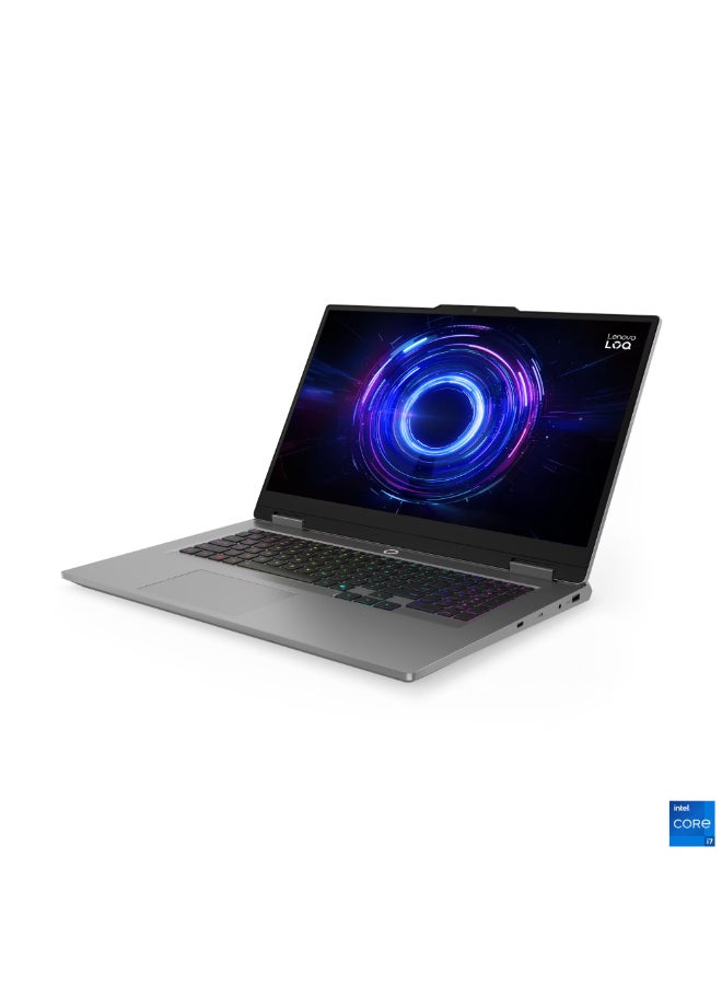 لينوفو لابتوب ألعاب LOQ 17IRX10 (نسخة محدثة) مع شاشة IPS بدقة Full HD (1920x1080) بحجم 17.3 بوصة، مع معالج Core i7-14700HX/ذاكرة RAM سعة 16GB DDR5/قرص SSD سعة 1TB/بطاقة رسومات Nvidia Geforce RTX 5070 بسعة 8GB/نظام Windows 11 Pro - Image 3