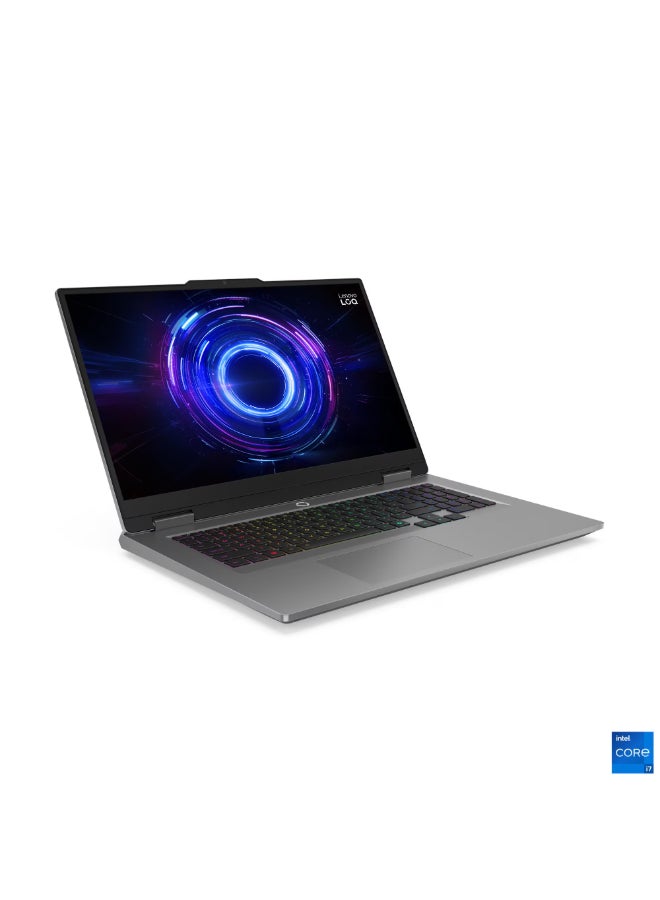لينوفو لابتوب ألعاب LOQ 17IRX10 (نسخة محدثة) مع شاشة IPS بدقة Full HD (1920x1080) بحجم 17.3 بوصة، مع معالج Core i7-14700HX/ذاكرة RAM سعة 16GB DDR5/قرص SSD سعة 1TB/بطاقة رسومات Nvidia Geforce RTX 5070 بسعة 8GB/نظام Windows 11 Pro - Image 2
