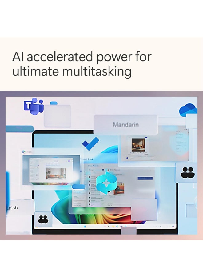 Microsoft Surface Pro  Copilot+ PC With 13 Inch OLED 2.8K (2880x1920) Display 120Hz With 5G Connectivity, Qualcomm Snapdragon X Plus Processor/16GB RAM DDR5/256GB SSD/Windows 11 Home/ English Platinum - Image 3