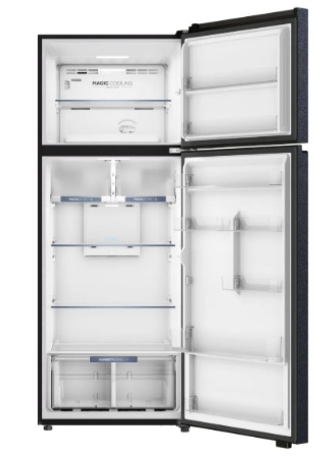 Haier Top Mount Refrigerator HRF-672VCFMBLEG HRF-672VCFMBLEG black - Image 2