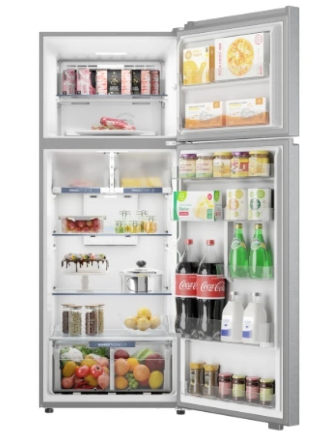 هاير Top Mount Refrigerator 473 L HRF-672VCFMESEG silver - Image 2
