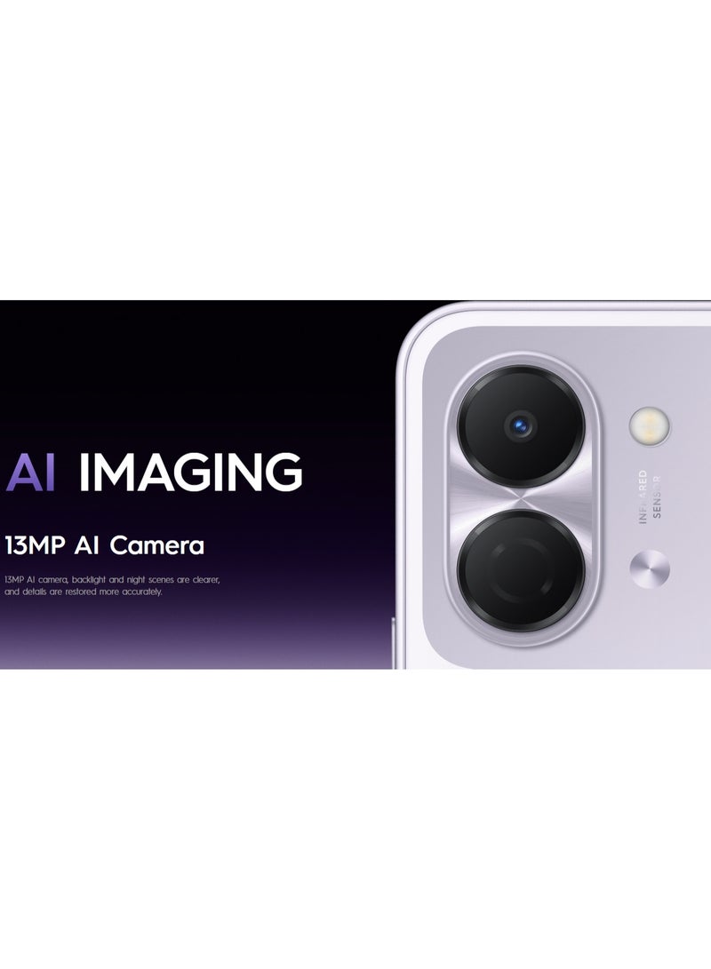 Spark Go 3 Smartphone 6.74-Inch HD+ 120Hz Display, Unisoc T7250 Processor, 4GB RAM, 64GB Storage, 13MP Rear Camera, 5000mAh Battery, 15W Fast Charging, Android 15, Titanium Grey - view 5