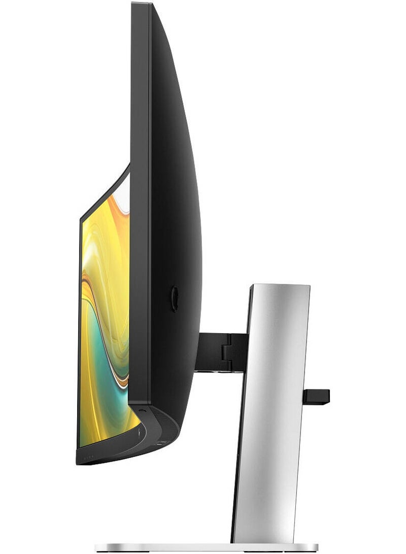 HP شاشة مؤتمرات منحنية USB-C سلسلة 5 برو، 34" VA، دقة WQHD، معدل تحديث يصل إلى 100Hz، زمن استجابة 5ms (GtG Overdrive)، كاميرا ويب بدقة 5mp - Image 4