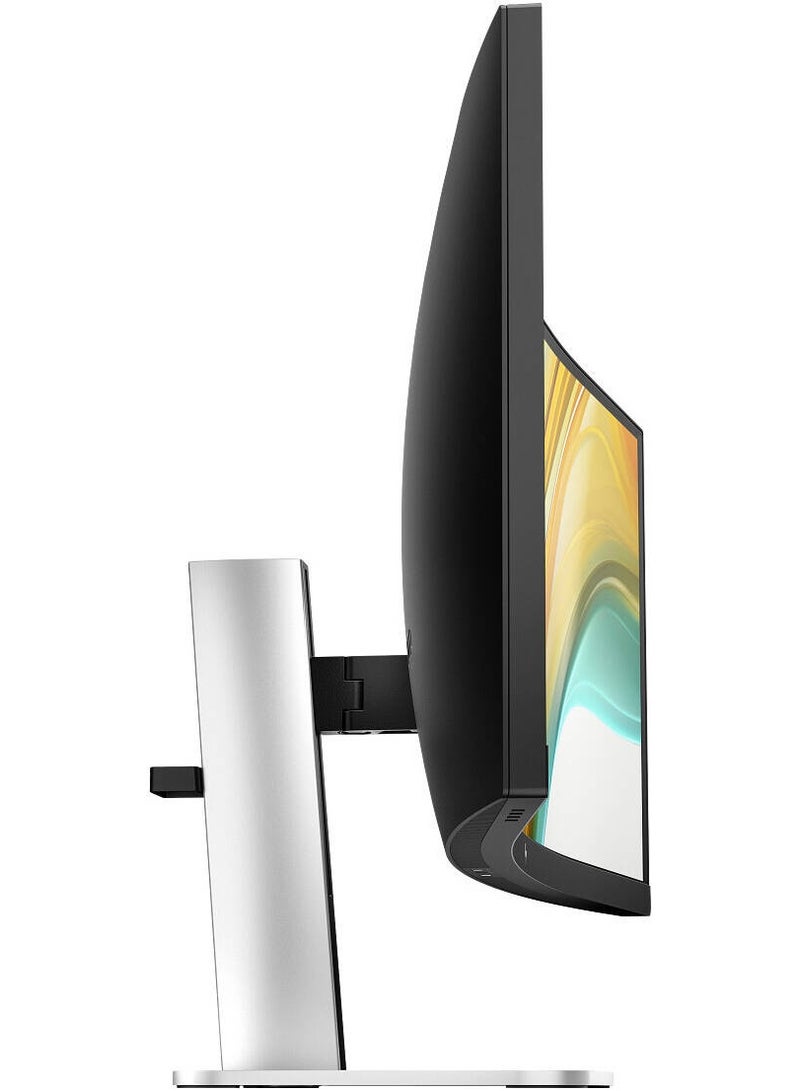 HP شاشة مؤتمرات منحنية USB-C سلسلة 5 برو، 34" VA، دقة WQHD، معدل تحديث يصل إلى 100Hz، زمن استجابة 5ms (GtG Overdrive)، كاميرا ويب بدقة 5mp - Image 5