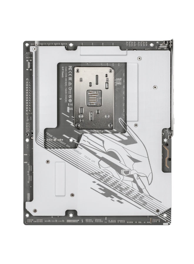 جيجابايت لوحة أم X870E AORUS PRO X3D ICE للألعاب – AMD AM5 X870E، ذاكرة DDR5 بسرعة 9000MT/s، دعم معالجات Ryzen 7000/8000/9000، PCIe 5.0 x16 لوحدة معالجة الرسوميات، 4× فتحات M.2، واي فاي 7، LAN بسرعة 5GbE، مزدوج USB4 Type-C، تعزيز أداء الذكاء الاصطناعي، RGB، ATX | 9MX87EPXE-00-G10 - Image 4