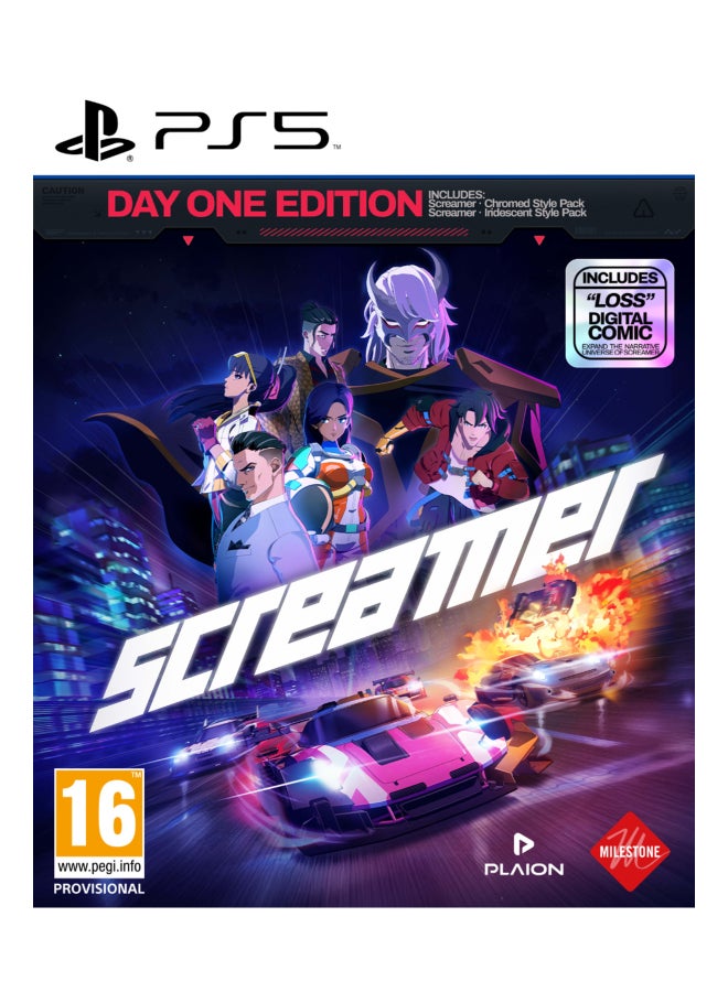 Milestone Screamer Day 1 Edition PS5 - Internationl Version - PlayStation 5 (PS5) - Image 1