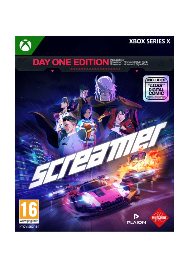 Milestone Screamer Day 1 Edition Xbox Series X - International  Version - - Xbox Series X - Image 1
