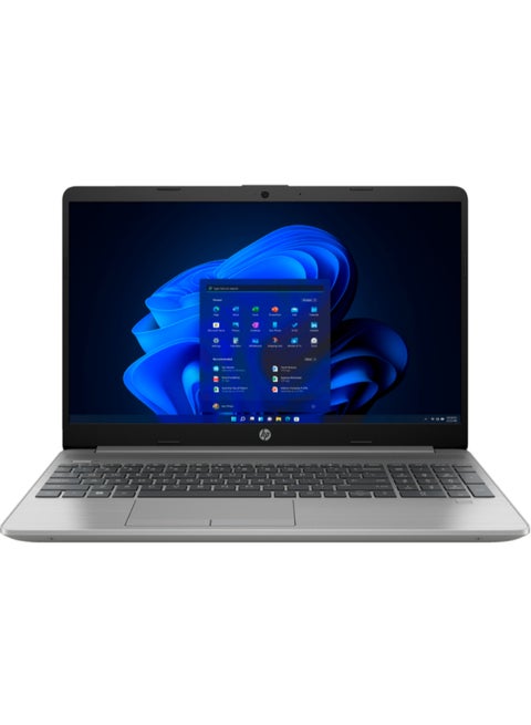 250 G9 Laptop With 15.6 Inch Full HD (1920x1080) Display, Intel Celeron N4500 Processor/4GB RAM DDR4/256GB SSD/DOS(Without Windows)/ English/Arabic Dark Silver