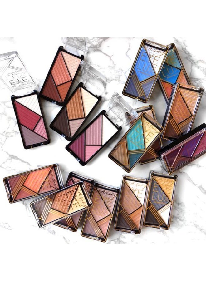 LA Girl Eye Luxe Tropicalize Quad Eyeshadow Palette - GES466 Tropicalize - Image 3