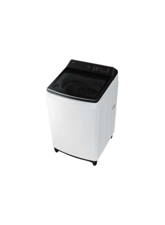سامسونج 16KG | Bespoke AI Top Load Washer, AI, Direct Drive, Eco Bubble, Smart Control, White. WA80F16B9W White - Image 3
