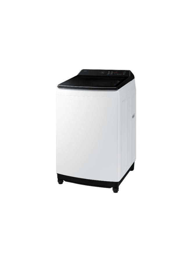 سامسونج 16KG | Bespoke AI Top Load Washer, AI, Direct Drive, Eco Bubble, Smart Control, White. WA80F16B9W White - Image 2