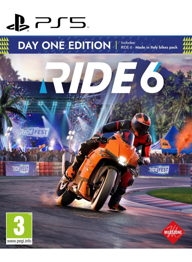 مايلستون Ride 6 Day 1 Edition PS5 - PlayStation 5 (PS5) - Image 1
