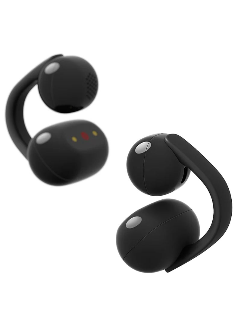 Sony WF-LC900 LinkBuds Clip Wireless Earbuds with Open-Ear Design, Bluetooth 5.3, 37 Hours Battery Life, black - Image 2