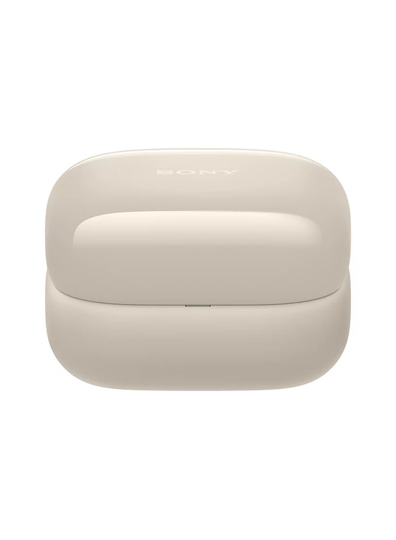 Sony WF-LC900 LinkBuds Clip Wireless Earbuds with Open-Ear Design, Bluetooth 5.3, 37 Hours Battery Life, Cream - Image 3