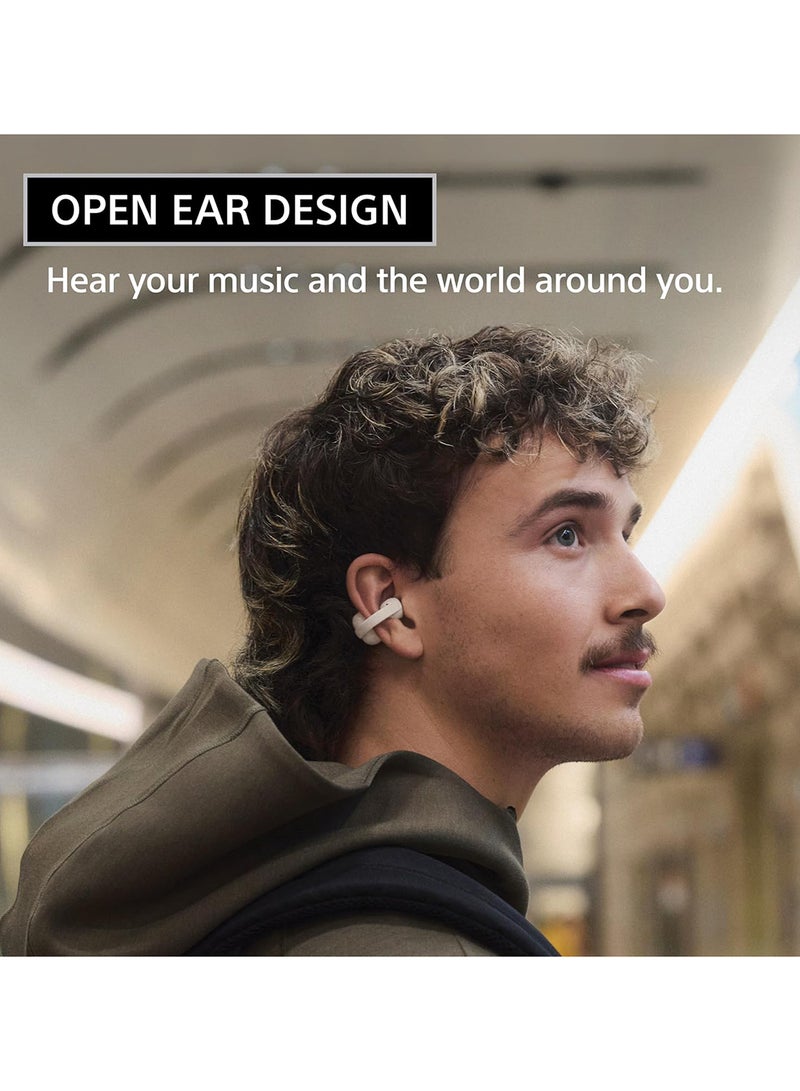 Sony WF-LC900 LinkBuds Clip Wireless Earbuds with Open-Ear Design, Bluetooth 5.3, 37 Hours Battery Life green - Image 3