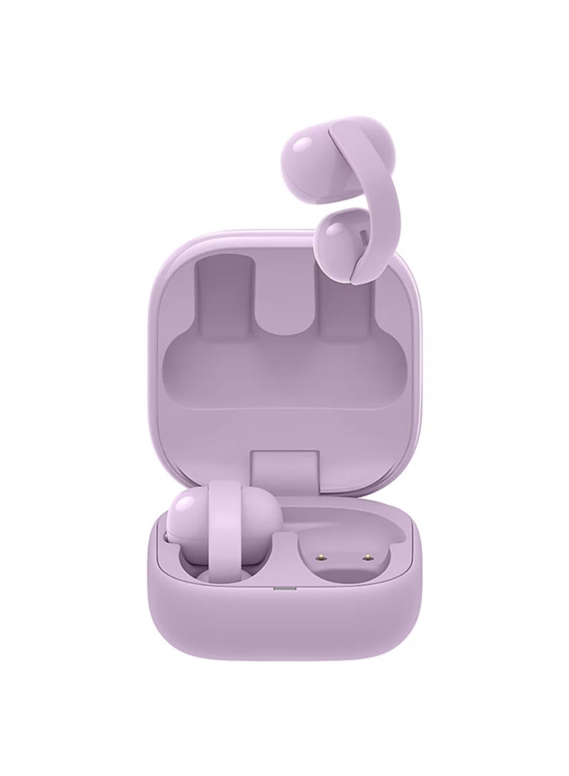 Sony WF-LC900 LinkBuds Clip Wireless Earbuds with Open-Ear Design, Bluetooth 5.3, 37 Hours Battery Life, Violet - Image 1