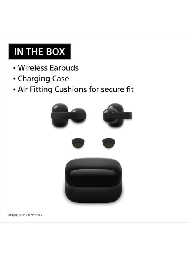 سوني Sony WF-LC900 LinkBuds Clip Wireless Earbuds with Open-Ear Design, Bluetooth 5.3, 37 Hours Battery Life, Violet - Image 5
