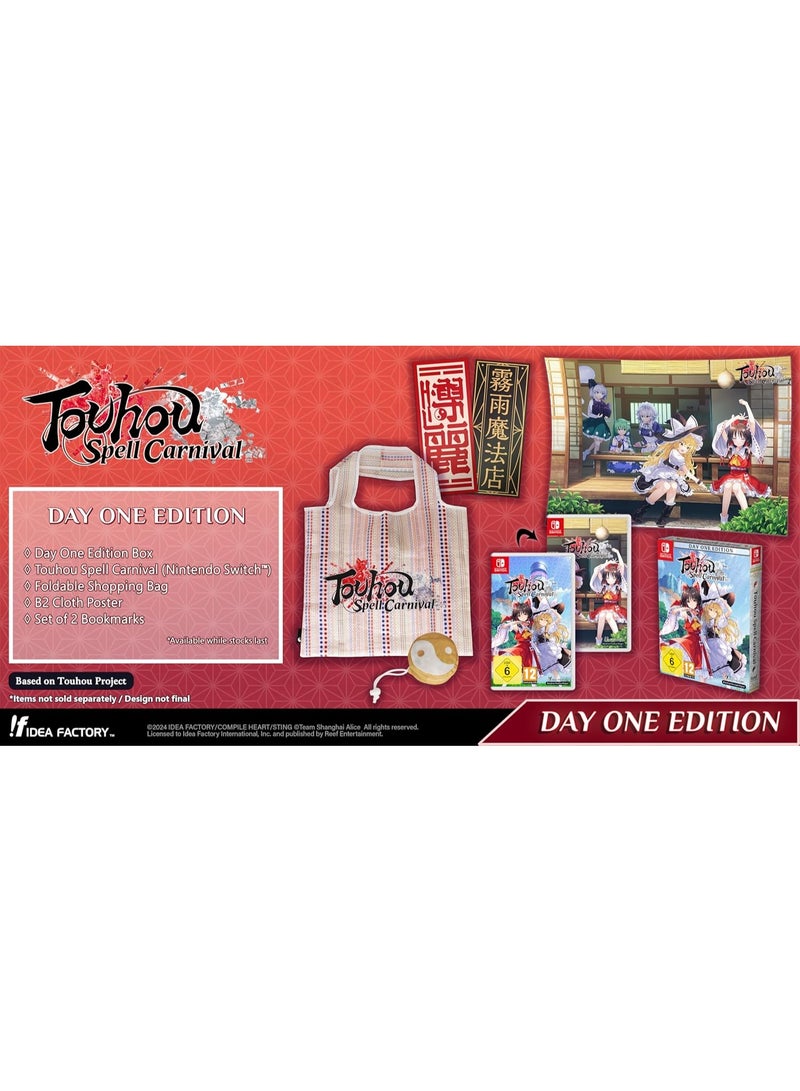 Idea Factory Touhou Spell Carnival Day One Edition Nintendo Switch - Nintendo Switch - Image 5