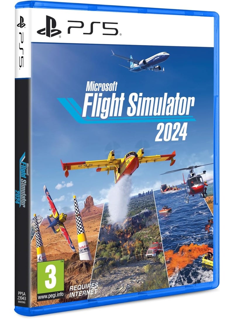 مايكروسوفت Microsoft Flight Simulator 2024 Standard Edition – PlayStation 5 (PS5) - PlayStation 5 (PS5) - Image 1