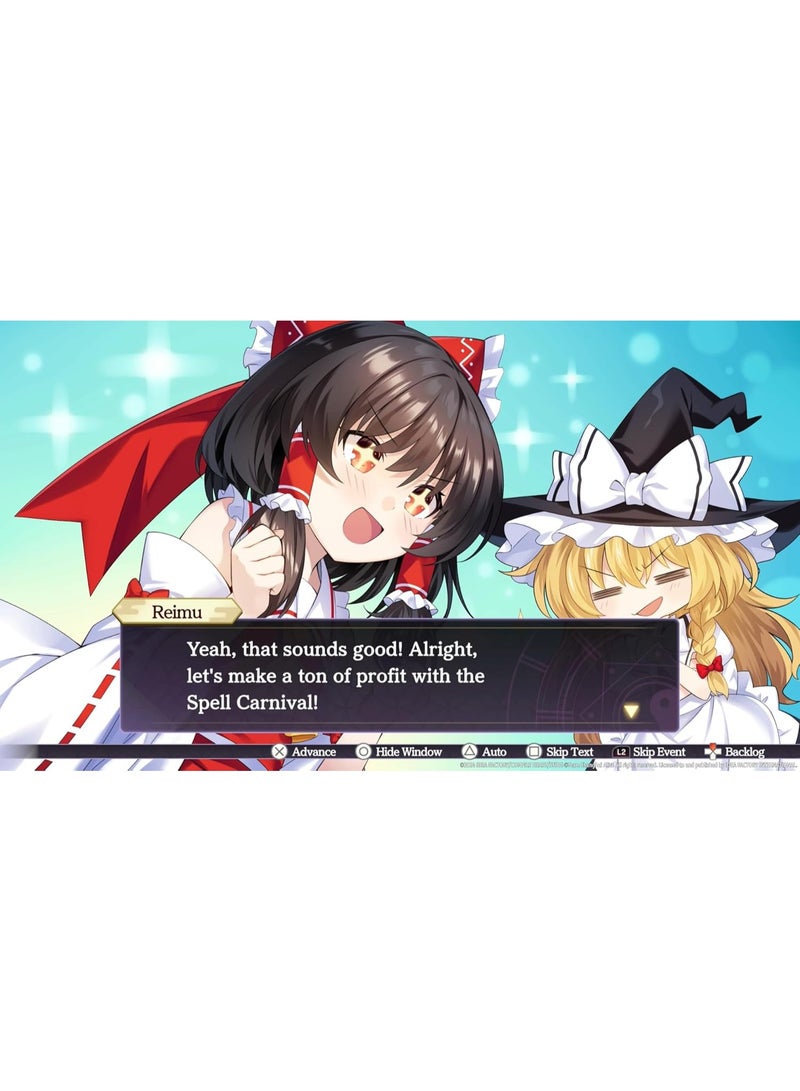 Idea Factory Touhou Spell Carnival (Day One Edition)PlayStation 5 (PS5) - PlayStation 5 (PS5) - Image 4