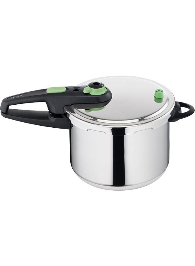 تيفال Tefal Sensor Pressure Cooker, 10L, Stainless Steel - 500210 silver - Image 1