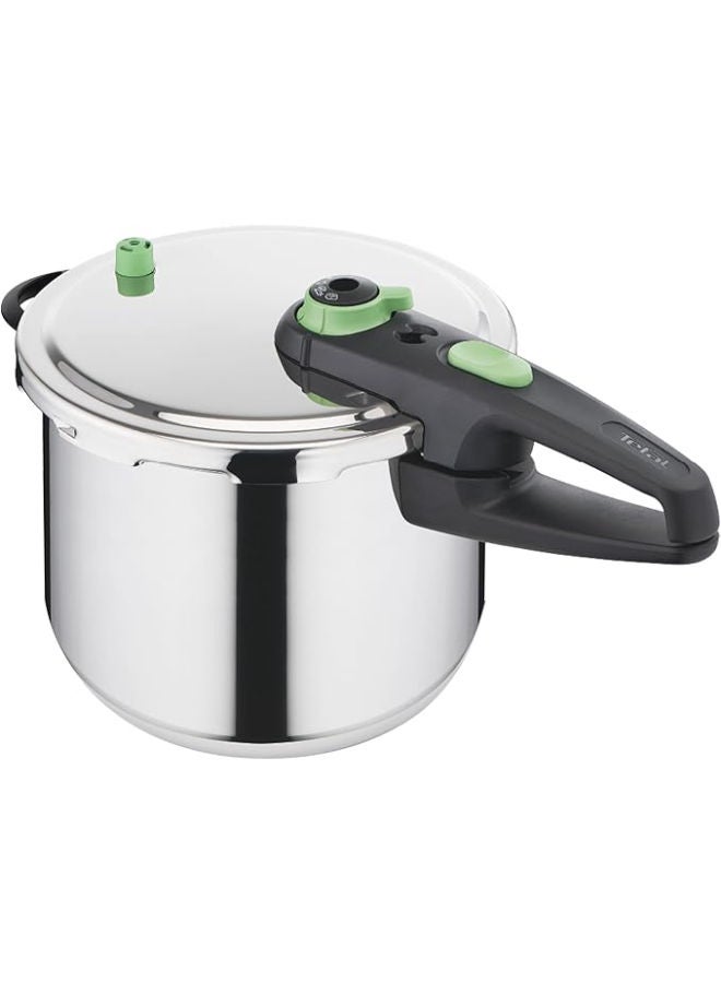 تيفال Tefal Sensor Pressure Cooker, 10L, Stainless Steel - 500210 silver - Image 4
