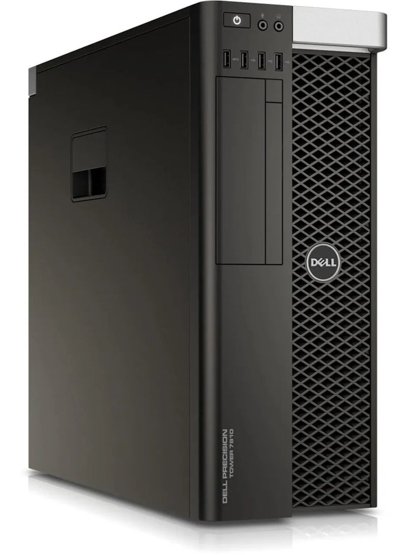 DELL Renewed - Dell Precision T7810 Tower , Dual Processor Intel Xeon E5-2643 v3 , Ram 16GB DDR4 , 500GB HDD , Nvidia GT 1030 2GB , P.S 825W Black - Image 5