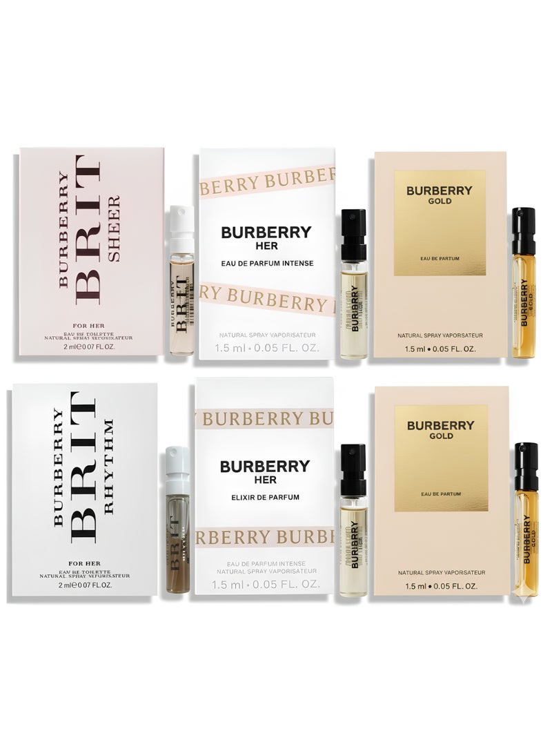 مجموعة عطور من 6 قطع