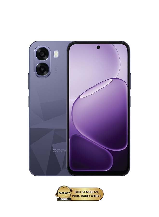 أوبو A6t Dual SIM 5G Crystal Violet 6GB RAM 256GB - Middle East Version - Image 1