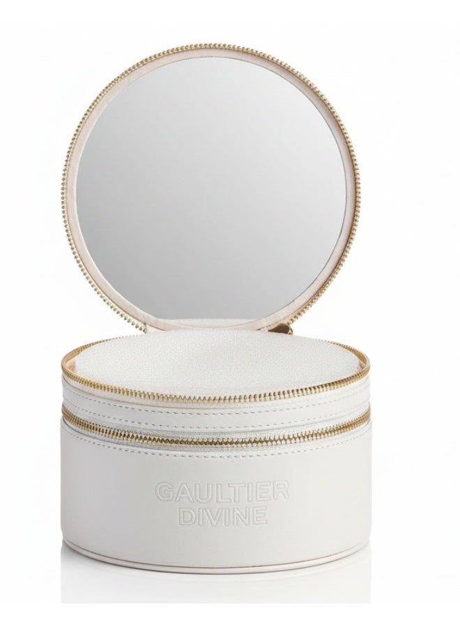 Jean Paul GAULTIER Gift set consisting of (round makeup bag with mirror + two Jean Paul Gaultier perfumes) 1.5ml - Image 2