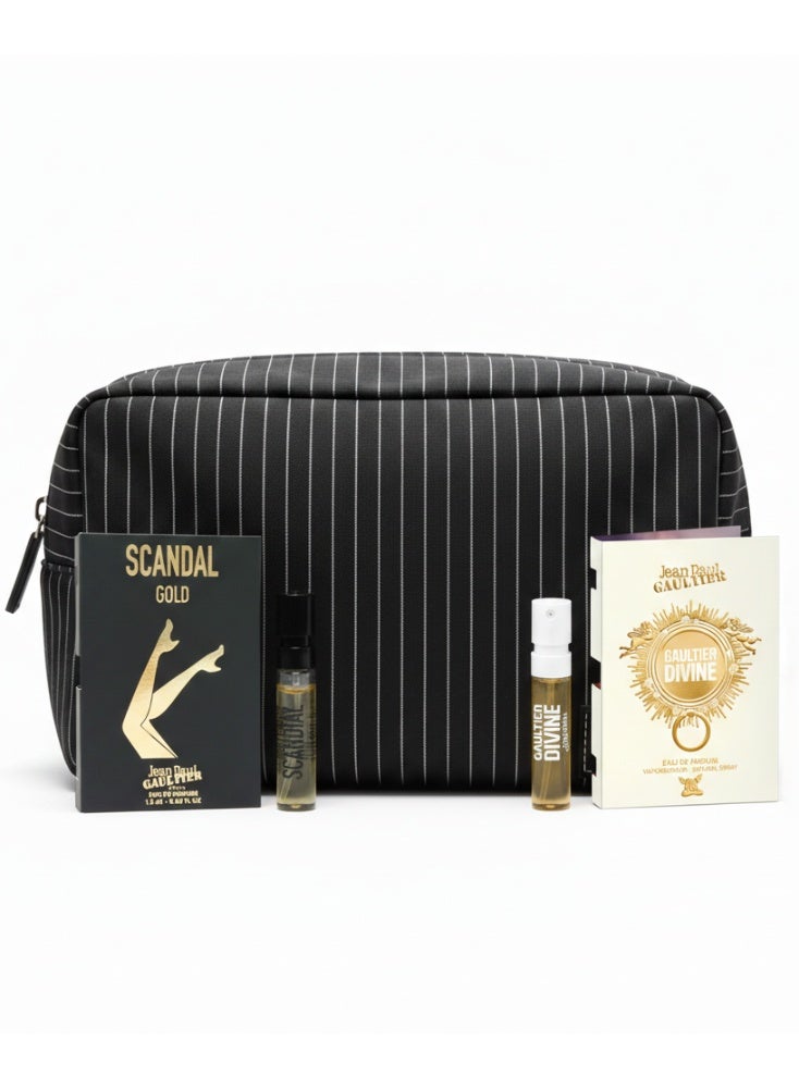 Jean Paul GAULTIER Gift set consisting of (handbag + two 1.5ml perfume samples) 1.5ml - Image 1