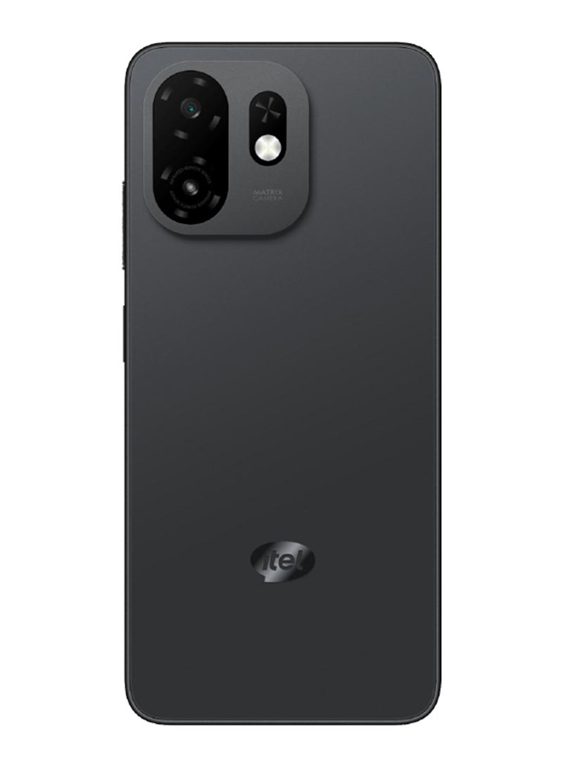 A100c Dual SIM Pure Black 3+5GB RAM 128 GB 4G  - Middle East Version With Itel Fan Bundle buds Air 5e - view 4