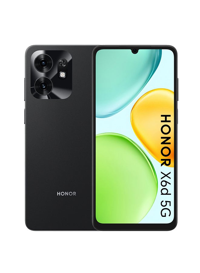 Honor X6d 4GB RAM 256 GB Dual SIM 5G Midnight Black - Middle East Version - Image 1