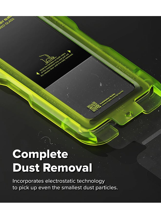 رينجك Easy Slide Tempered Glass, Easy Installation Tool, for Nothing Phone (3) Screen Protector, 9H Hardness Anti-Scratch Protector - 2Pack - Clear - Image 4