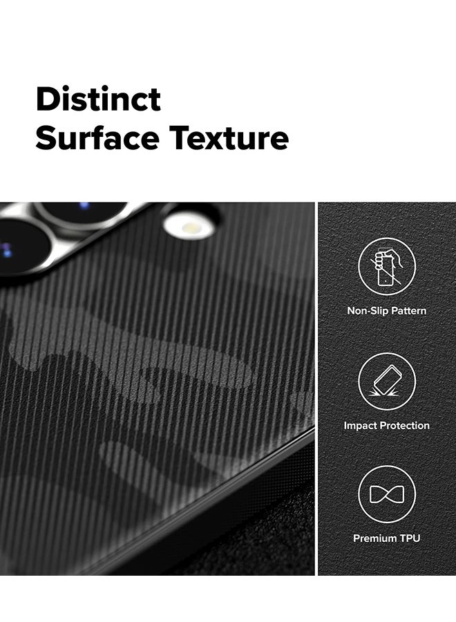 Ringke Onyx For Samsung Galaxy S25FE , Rugged Shockproof Non-Slip TPU Slim Thin Phone Cover for Galaxy S25FE - Camo Black - Image 3