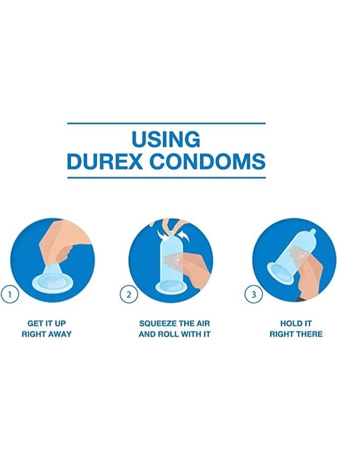Durex Pack Of 3 durex Pleasure Me Latex Condom 3 pc - Image 4