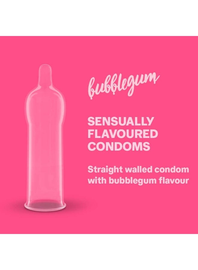 Durex Pack Of 2 Durex 12-Piece Extra Thin Bubblegum flavored Condoms - Image 4