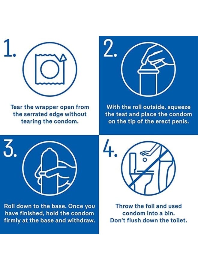 Durex Pack Of 2 durex Pleasure Me Latex Condom 3 pc - Image 5