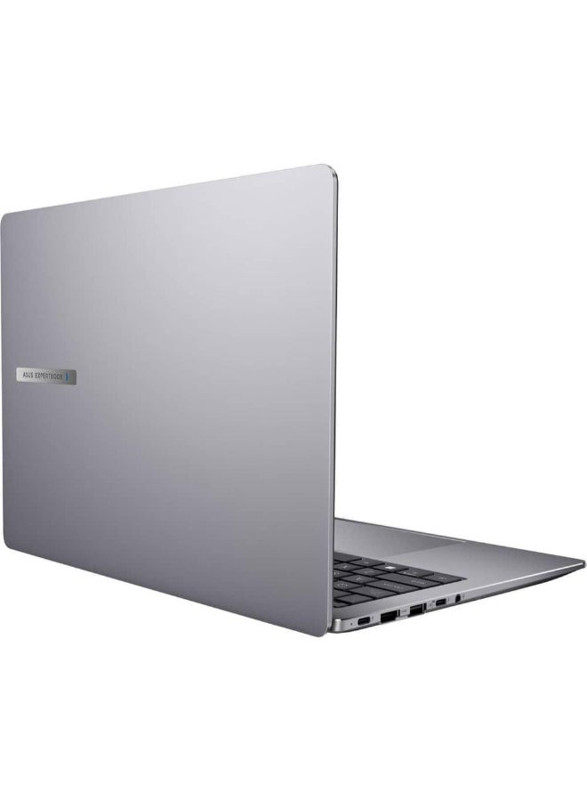 أسوس لاب توب ExpertBook P5 (2024) - الجيل الثاني / معالج Intel Core Ultra 7-258V / شاشة 14 بوصة WQXGA / قرص SSD بسعة 1 تيرابايت / ذاكرة وصول عشوائي (RAM) بسعة 32 جيجابايت / معالج رسومات Intel Arc 140V مشترك / نظام التشغيل Windows 11 Pro / رمادي - [P5405CSA-U7321TBG0X] رمادي - Image 4