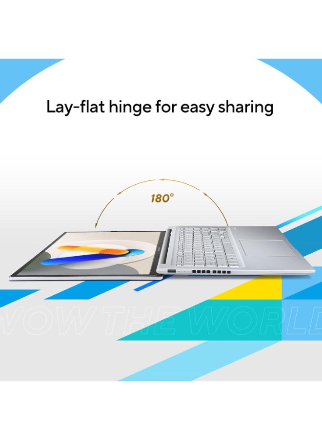 أسوس Vivobook 16 Laptop, 16” WUXGA 60Hz Display, Intel Core i7-13620H, Intel UHD Graphics, 16GB RAM, 512GB SSD, Windows 11,F1605VA-BS74 English Cool Silver - Image 4