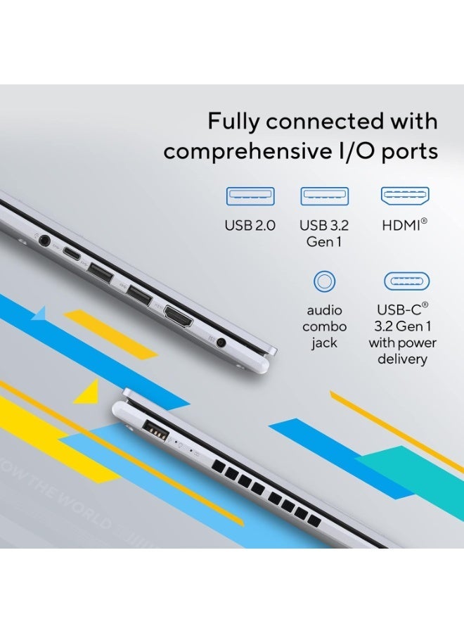 أسوس لابتوب فيفوبوك 16، شاشة 16 بوصة WUXGA 60Hz، معالج إنتل كور i7-13620H، رسومات إنتل UHD، 16 جيجابايت RAM، 2 تيرابايت SSD، ويندوز 11 (محدث) - Image 5