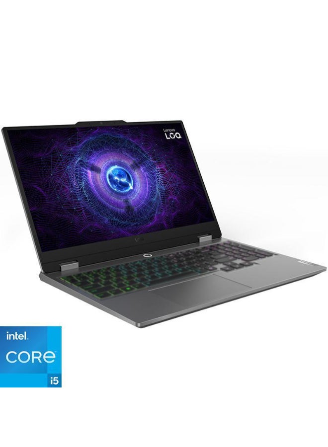لينوفو لوك 15/I5-12600HX/16 جيجابايت رام/512 جيجابايت SSD/RTX 3050 6 جيجابايت/15.6" FHD IPS 144 هرتز/ويندوز 11 هوم/رمادي - Image 1