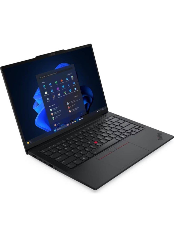 لينوفو ThinkPad E14 الجيل السابع (2025) كمبيوتر AI – السلسلة الثانية / معالج Intel Core Ultra 7-255H / شاشة 14 بوصة WUXGA / 512GB SSD / 16GB RAM / بطاقة رسومات Intel Arc 140T المشتركة / Windows 11 Pro / لوحة مفاتيح إنجليزية وعربية / أسود – [21SX006BGR] - Image 2