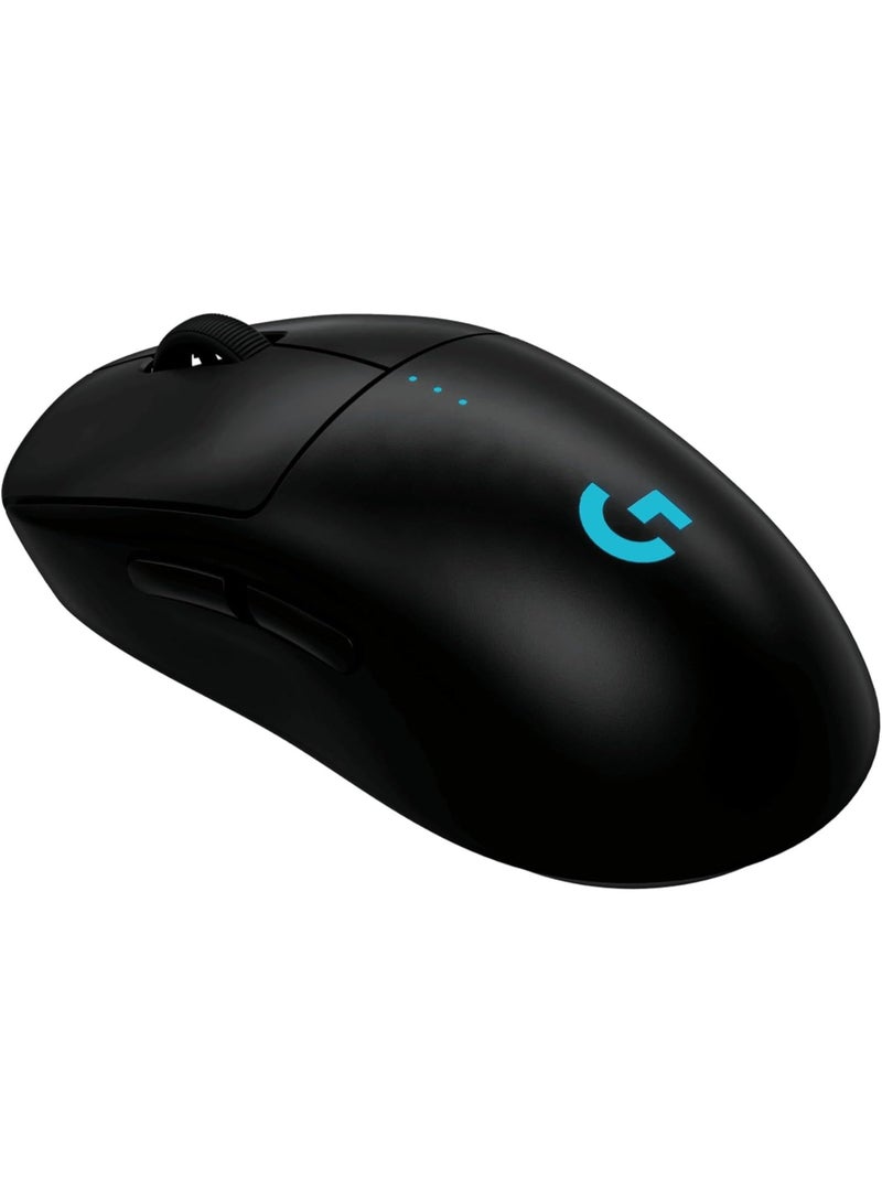 Logitech G PRO 2 LIGHTSPEED Wireless Gaming Mouse, Right- or Left-Handed Mouse with up to 4 Customisable and Switchable Magnetic Side Buttons, 44K DPI Sensor, USB-C Charging, for PC/Mac - Black - Image 3